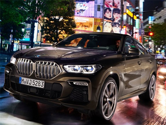 BMW X6 M50i Puzzle Game Cover