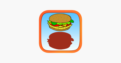 Food Shadow Puzzles,Drag and Drop Puzzle for Kid Image