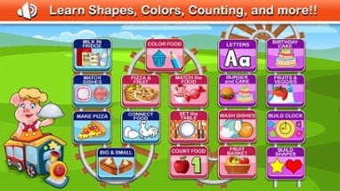 Preschool Zoo Educational Learning &amp; Puzzle Games for Kids! Image