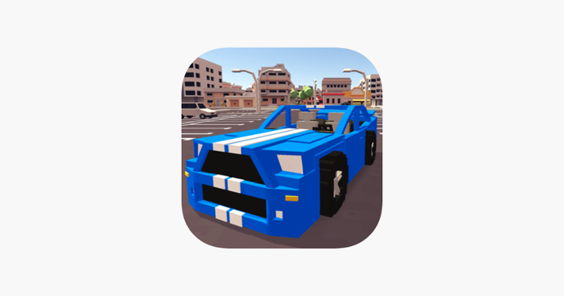 Blocky Car Racer Game Cover