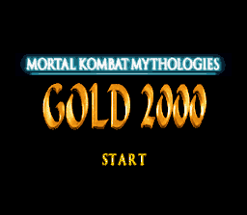 Mortal Kombat Mythologies: Gold 2000 Image