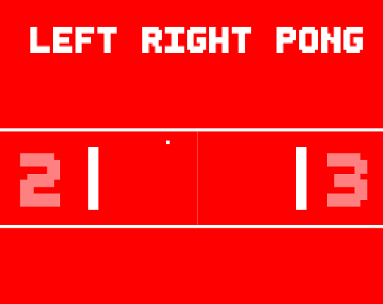 Left Right Pong Game Cover