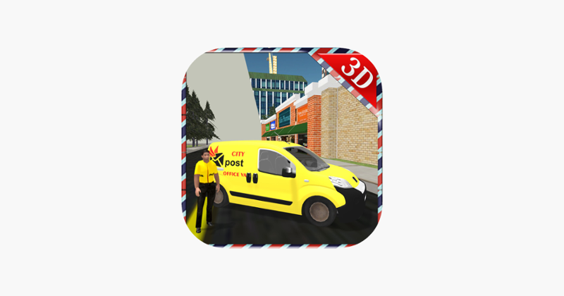Postman Delivery Van Simulator &amp; City Mail Truck Game Cover