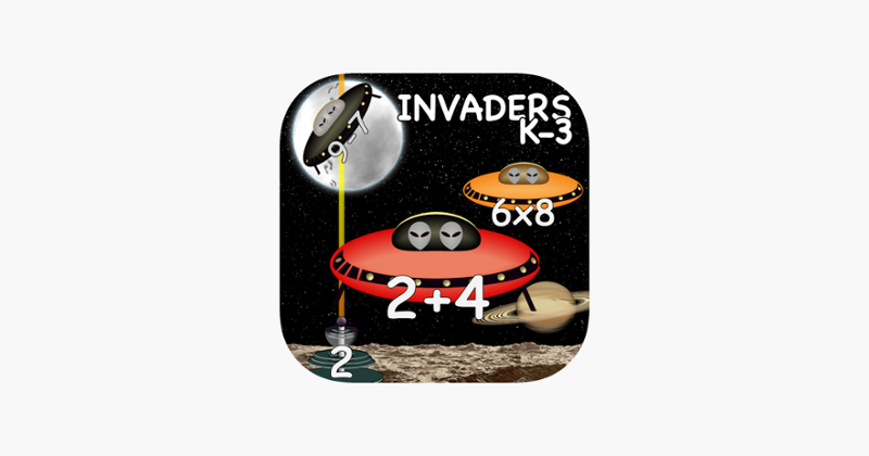 Arithmetic Invaders Express: Grade K-3 Math Facts Game Cover