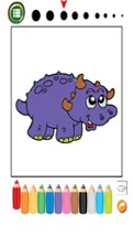 Dino Coloring Book : Free For Toddler And Kids! Image