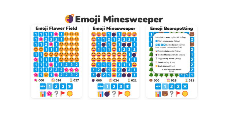 Emoji Minesweeper Game Cover