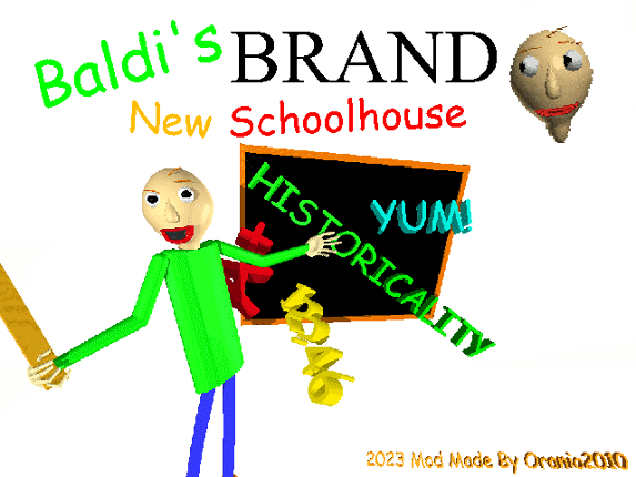 Baldi's BRAND New Schoolhouse Game Cover
