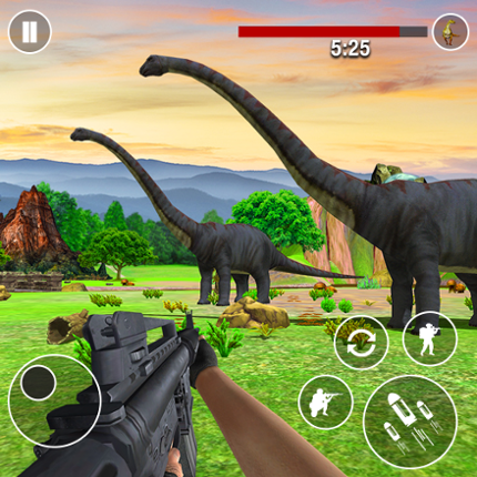 Dinosaur Hunter 3D Game Game Cover