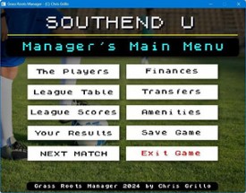 Grass Roots Football Manager 0.253 (BETA) Image