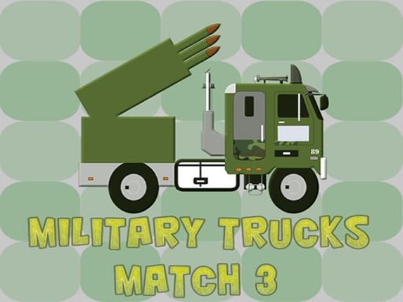 Military Trucks Match 3 Game Cover