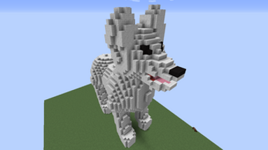 Minecraft Wolf Oral Vore Image