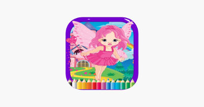 Princess Art Coloring Book - for Kids Image