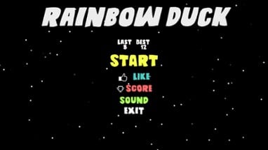 Rainbow Duck Image