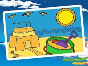 Summer Coloring Pages Image