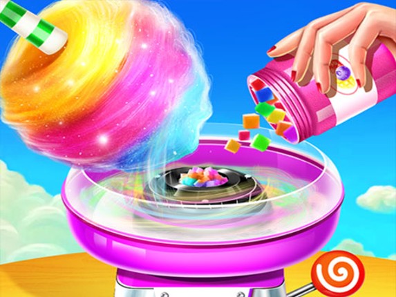 Sweet Cotton Candy Shop: Candy Cooking Maker Game Game Cover