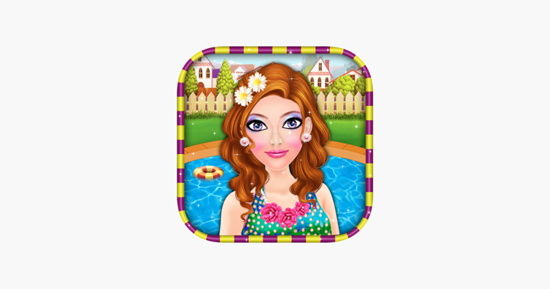 Pool Party Makeover Salon - Girls Games for kids Game Cover