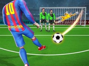 Football Kicks Strike Score : Messi Image