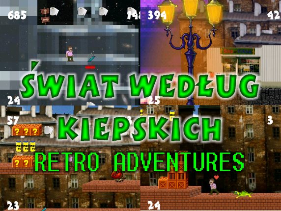 Świat Według Kiepskich - Retro Adventures Game Cover