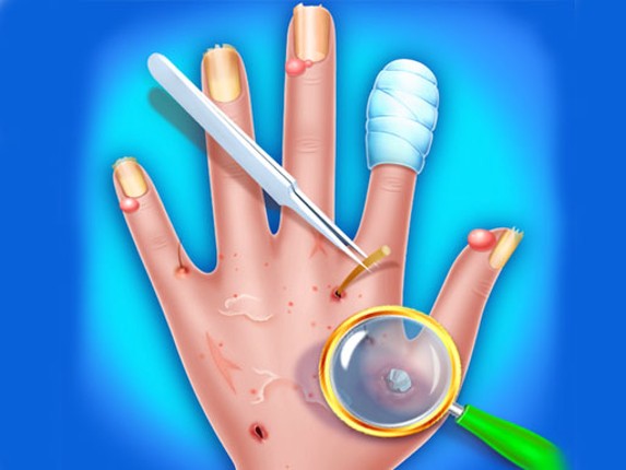 Hand Skin Doctor - Hospital Game Game Cover