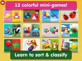 Smart Baby Sorter 2 game for toddlers - Colors &amp; Shapes Learning Games and Matching Puzzles for Preschool Kids Image
