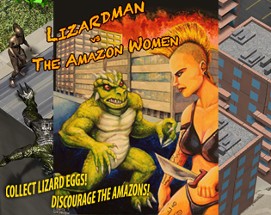 Lizardman vs The Amazon Women Image