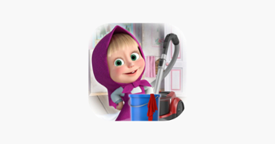 Masha and Bear Clean House Image