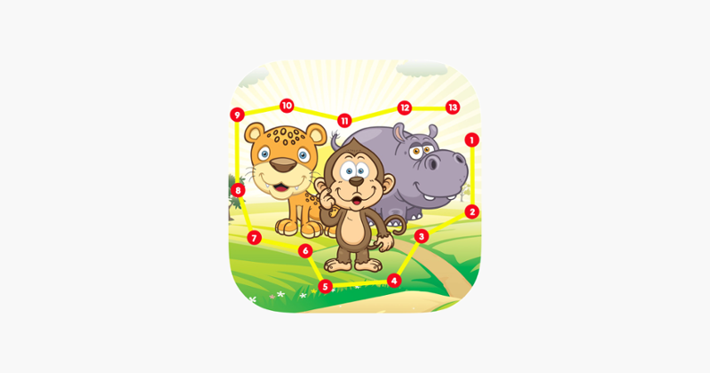 ABC Animals Draw Connect Dot Game Cover