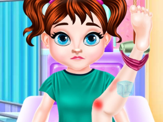 Baby Taylor Ballet Injury Treatment Game Cover