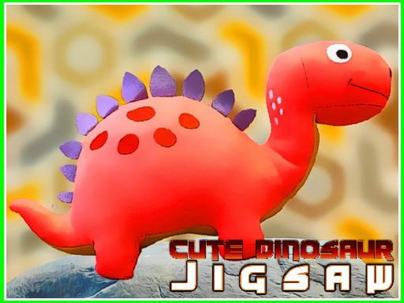 Cute Dinosaur Jigsaw Game Cover
