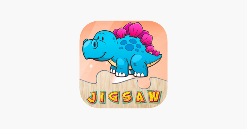 Dinosaur Puzzle Games Free - Dino Jigsaw Puzzles for Kids Toddler and Preschool Learning Games Game Cover
