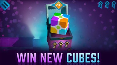 Build Way 3D Arcade retro cube runner puzzle game Image