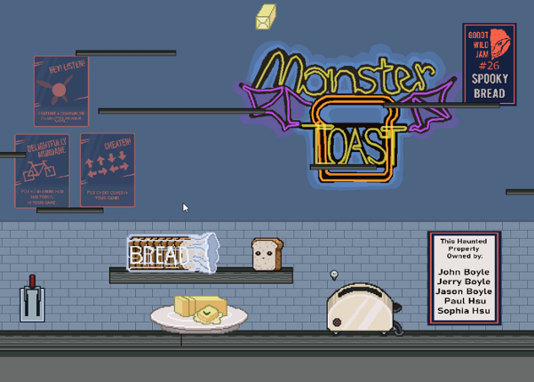 Monster Toast! Game Cover