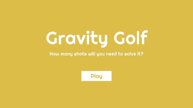 Gravity Golf Game Cover