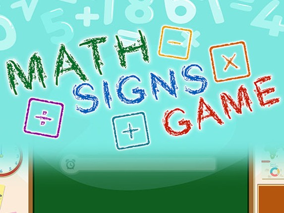 Math Signs Game Game Cover