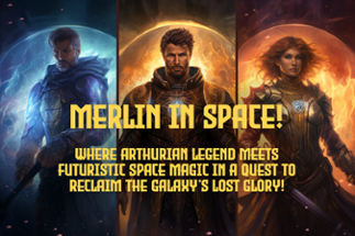 Merlin in Space! A One Page TTRPG Image