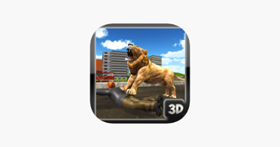 Wild Lion City Attack 3D- Big Cat Hunt Image