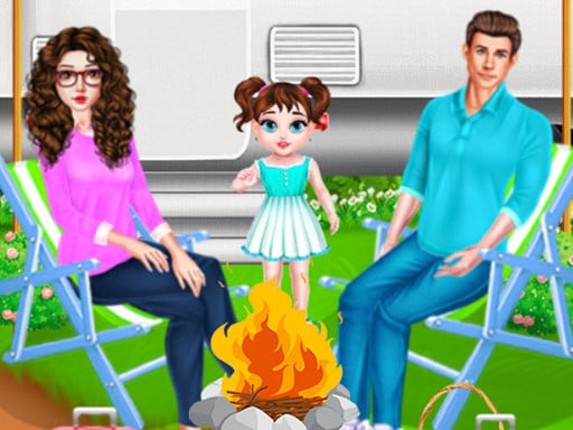 Baby Taylor Family Camping Game Cover