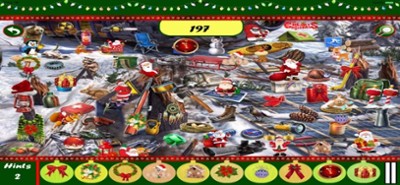 Christmas Angel Hidden Objects Image