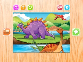Dinosaur Puzzle Games Free - Dino Jigsaw Puzzles for Kids Toddler and Preschool Learning Games Image