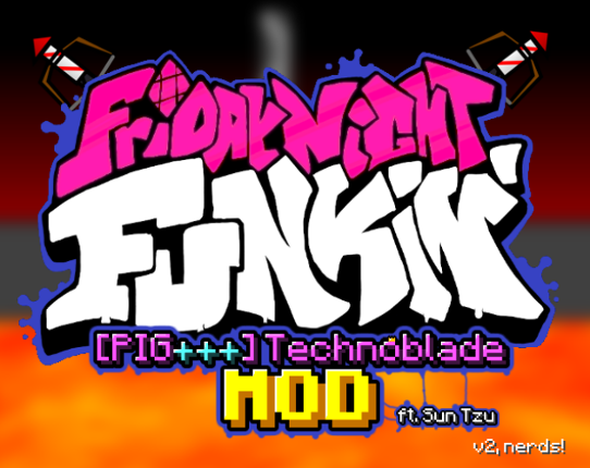 VS. Technoblade v2 (FNF) Game Cover