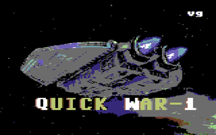 Quick War C64 Game Cover