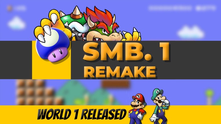 Super Mario Bros. Remake Game Cover