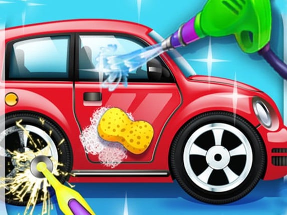 Car wash game Game Cover