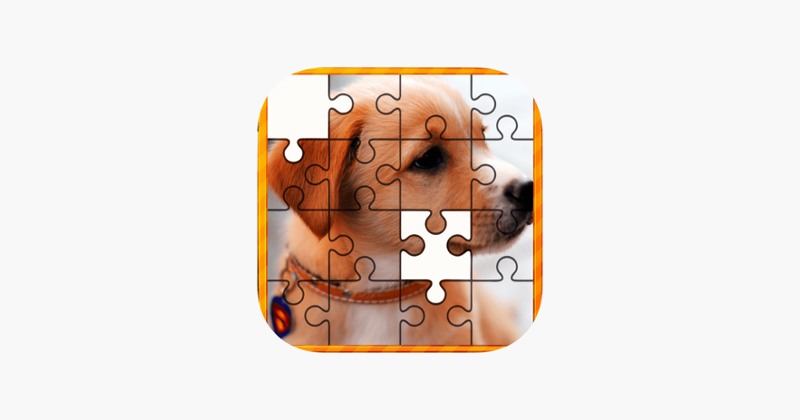 Animal Jigsaw Puzzles : puppy &amp; cat puzzles Game Cover