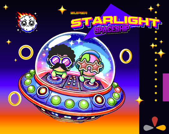 Super Starlight Spaceship Game Cover