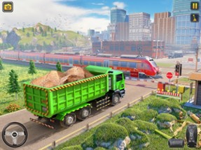 Construction Excavator Game 3d Image