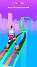 Sky Roller: Rainbow Skating Image