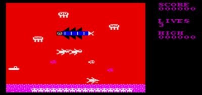 Alien planet underwater research sea of horror (ZX Spectrum)) Image