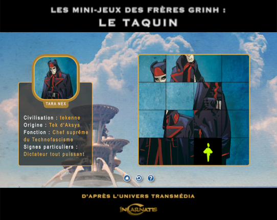 Le Taquin des frères Grinh Game Cover