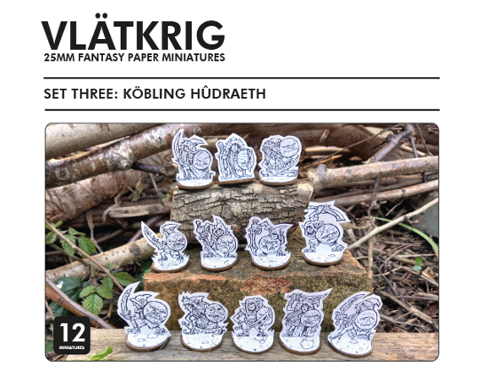 Vlätkrig Set Three: Köbling Hûdraeth Game Cover